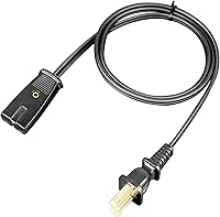 Vista 1 de HASMX Percolator Power Cord for Hamilton Beach Percolator Coffee Pot Urn Model 40514 40614 40622, Presto 2822 02822 02811 0281102 Percolator, 2pin