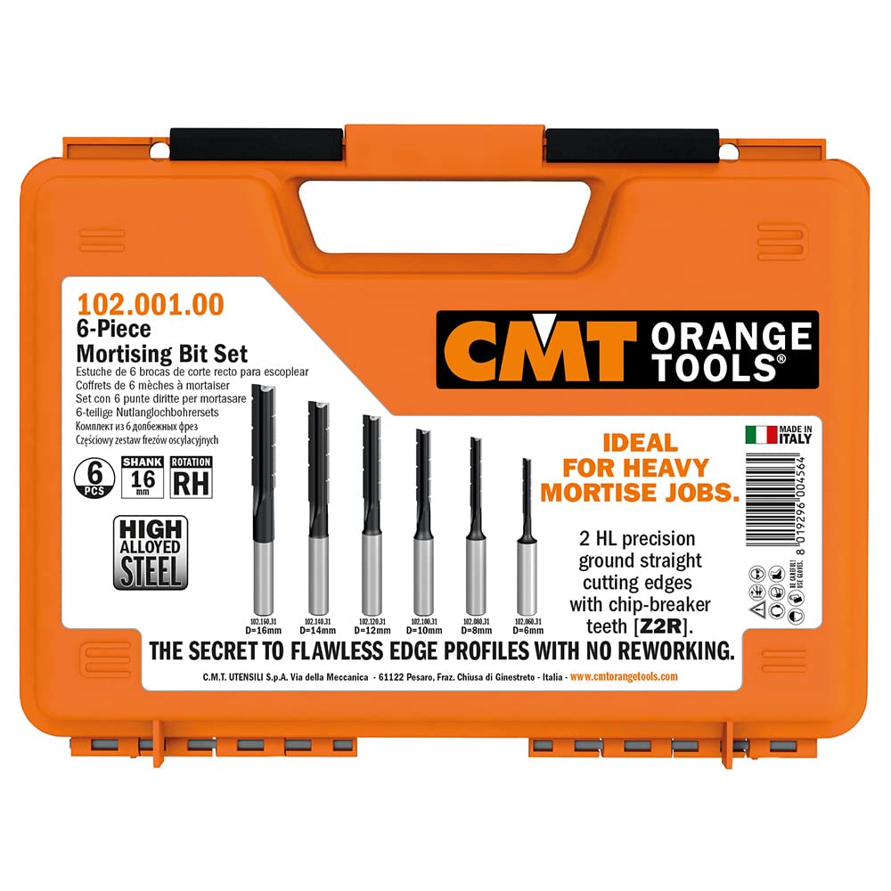 CMT Orange Tools 102.001.00 - Estuche 6 brocas s 16x50 kss dx