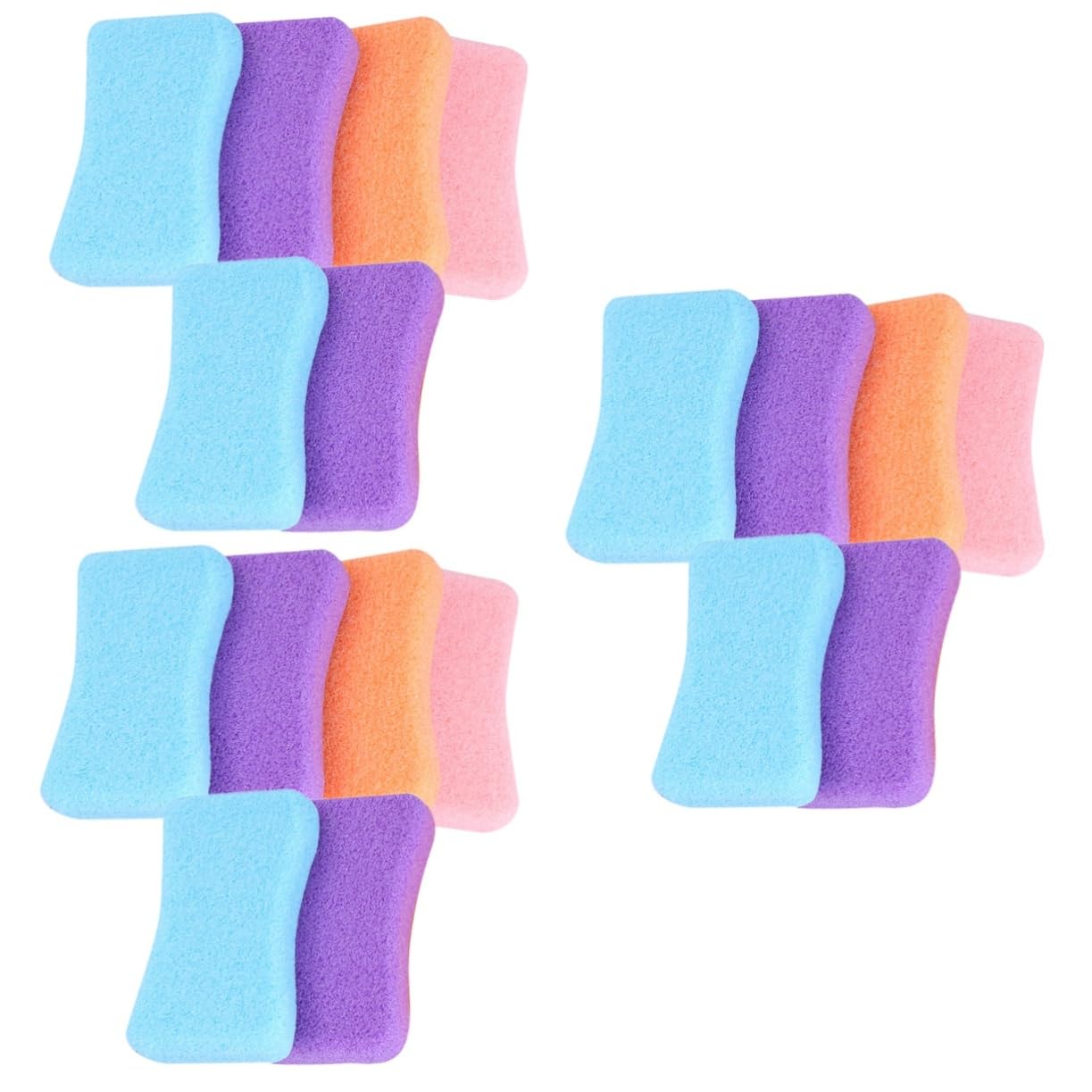 FRCOLOR 18pezzi Strumento Esfoliante Per Piedi Pomice Rimuovi Morta Utensili Per Pedicure Colore Casuale