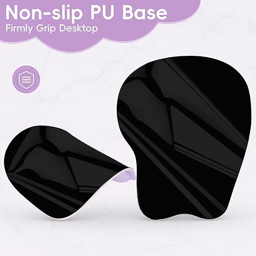 Miniatura 112 de Alfombrilla para mouse con soporte de muñeca, almohadilla antideslizante para mouse para oficina, computadora, laptop y Mac, cómoda y ligera