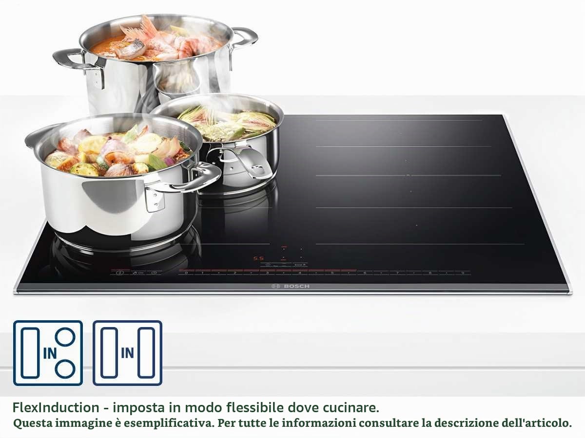 Bosch Serie 8 PXV975DC1E Incasso A induzione Nero piano cottura
