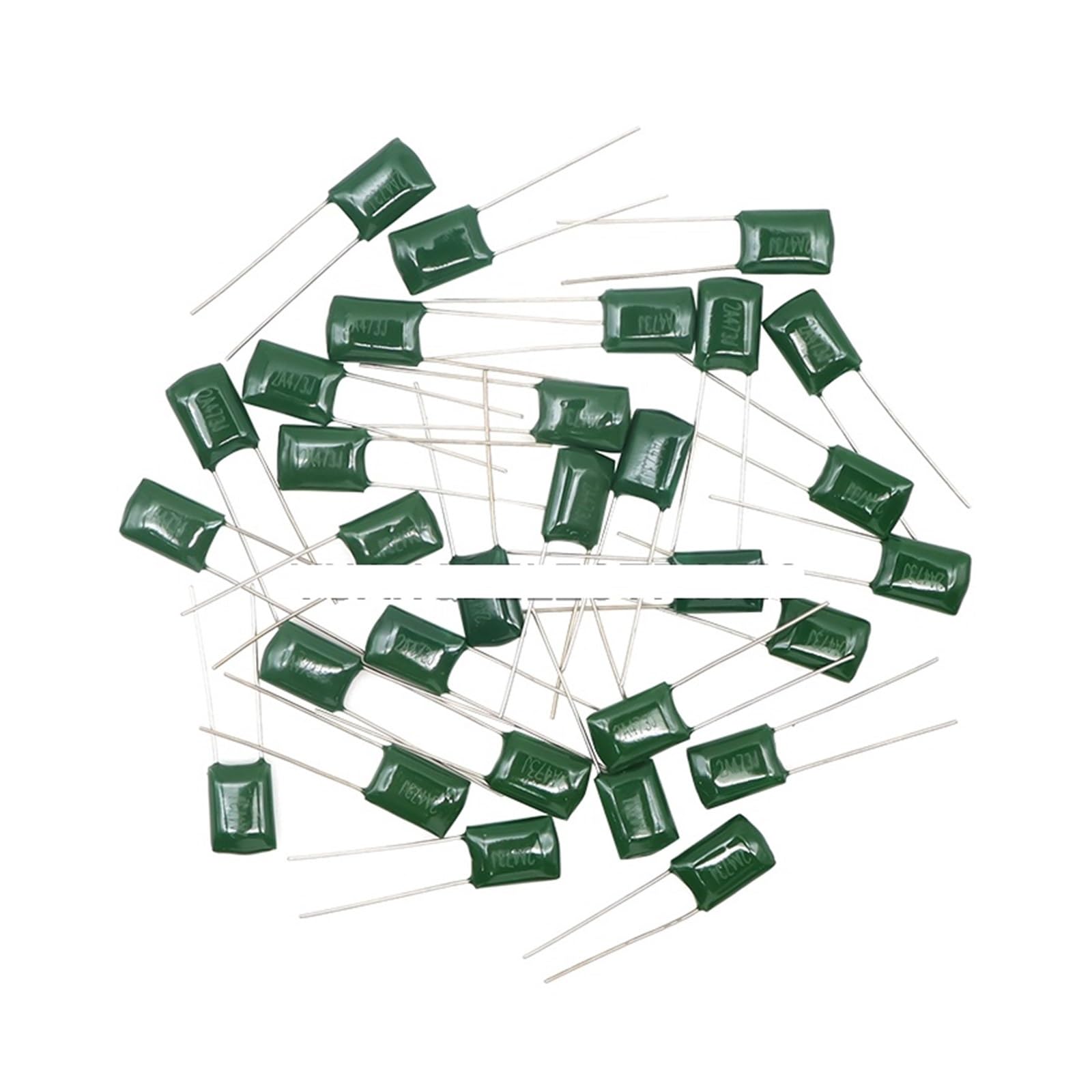 Assortiment condensateurs polyester de haute précision 100V pour montage propre