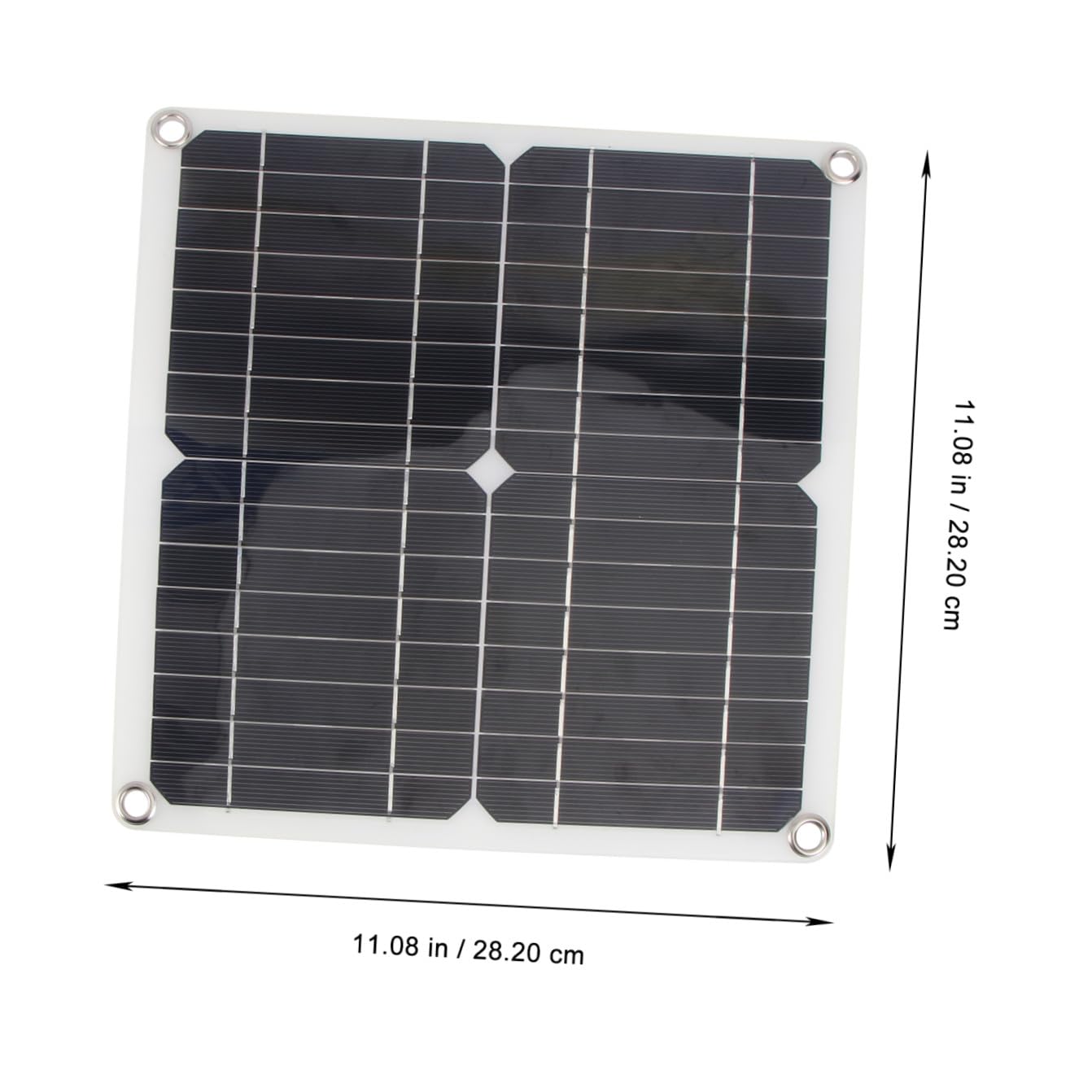 BESPORTBLE Cargador Solar Portátil Flexible Monocristalino con Controlador para Exteriores Ciclismo Camping y Viajes Equipo de Carga USB para Móviles y Tablets