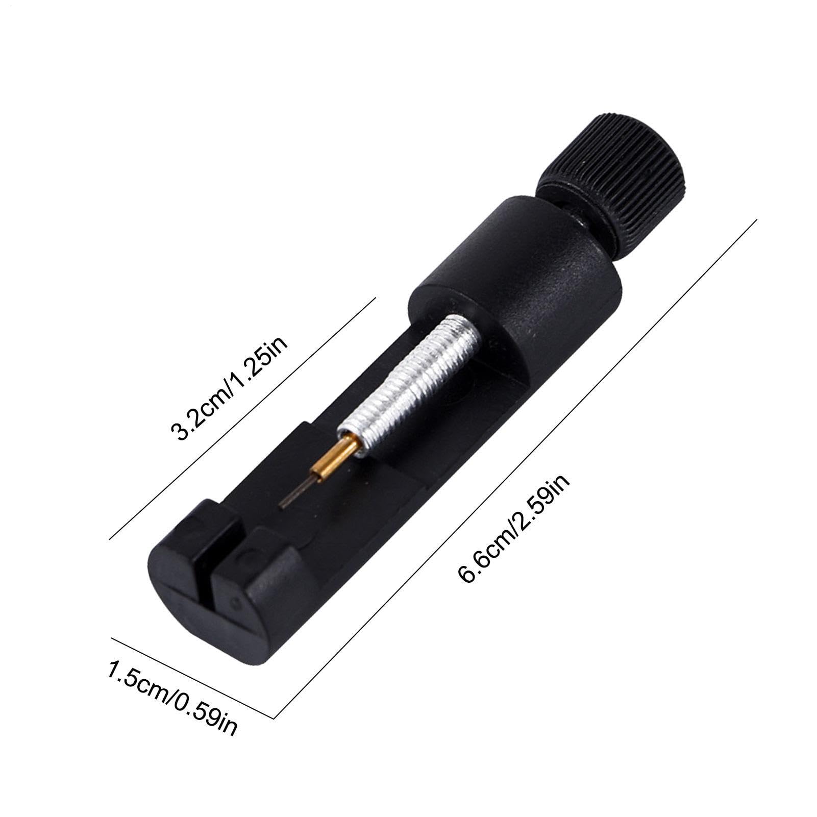 Herramienta De Extracción De Pasadores De Reloj: Kit Profesional De Eliminación De Eslabones De Reloj Con Pasadores De Repuesto | Juego De Herramienta De Ajuste De Eslabones De Cadena De Pulsera De Me — view 2