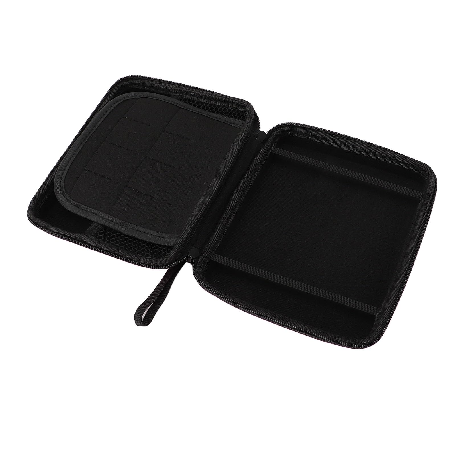 TIKATARER Estuche de Transporte Duro de EVA para 2DS, Bolsa de Viaje con 8 Soportes para Tarjetas de Juego, Bolsa de Almacenamiento para Consola a Prueba de Golpes y Polvo, Ideal para Accesorios 2DS