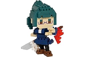 nanoblock Jujutsu Kaisen Maki Zen'in Character Collection Series Building Kit