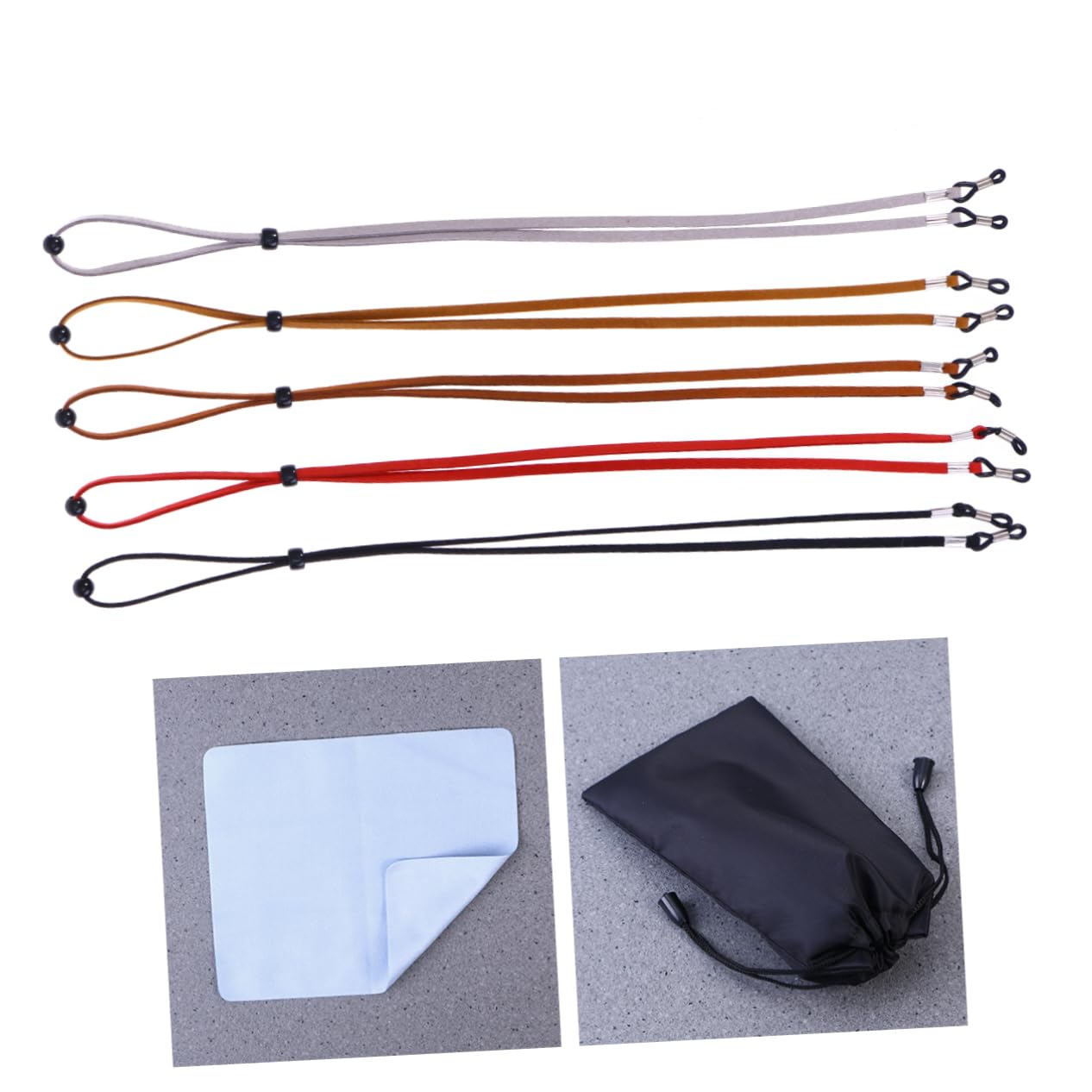 Healeved 15 Piezas Retenedor De Gafas Cordón Para Gafas De Correr Gafas De Sol Cuerda De Natación Cordón Sin Gafas Cadena Sin Gafas Corriendo Gafas De Sol Cuerda Para Gafas Lentes Anticipo