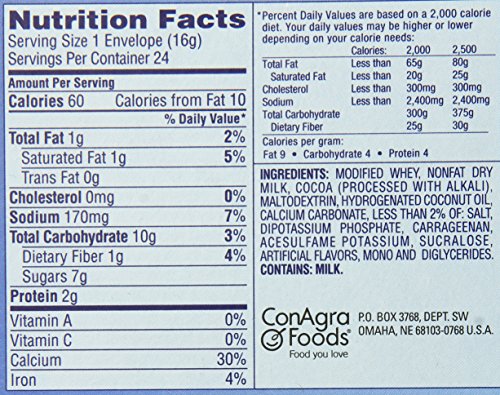 Swiss Miss Hot Cocoa Mix No Sugar Added, Milk Chocolate, 13.2 Ounce #TOP4