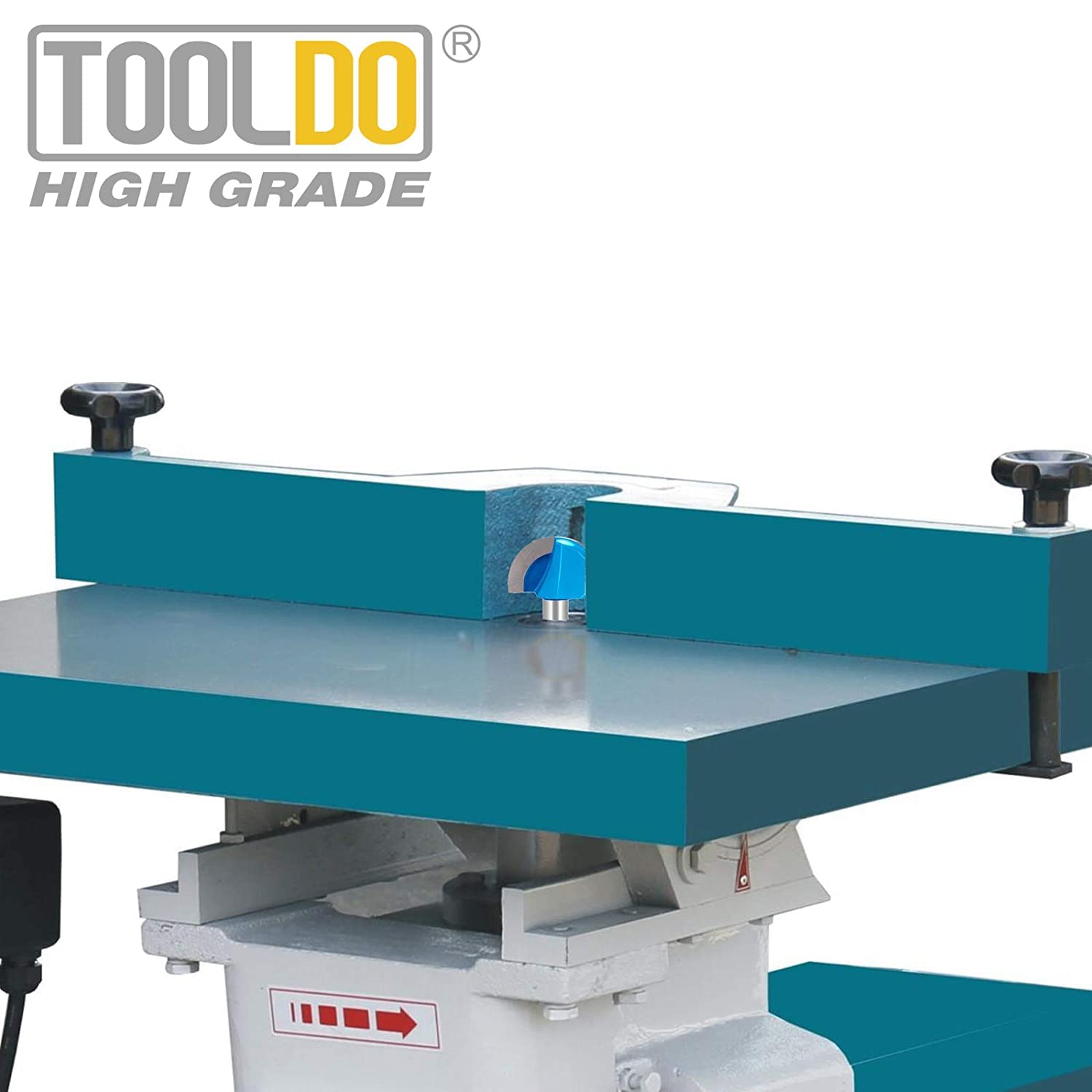 TOOLDO Router Bits, 3pcs Core Box Router Bit Set, 3/4, 1-1/4, 1-5/8 Round Nose Bit Set, 1/2 Shank, 6 Flutes, for DIY, Woodworking Project TOOLDO Router Bits, 3pcs Core Box Router Bit Set, 3/4, 1-1/4, 1-5/8 Round Nose Bit Set, 1/2 Shank, 6 Flutes, for DIY, Woodworking Project