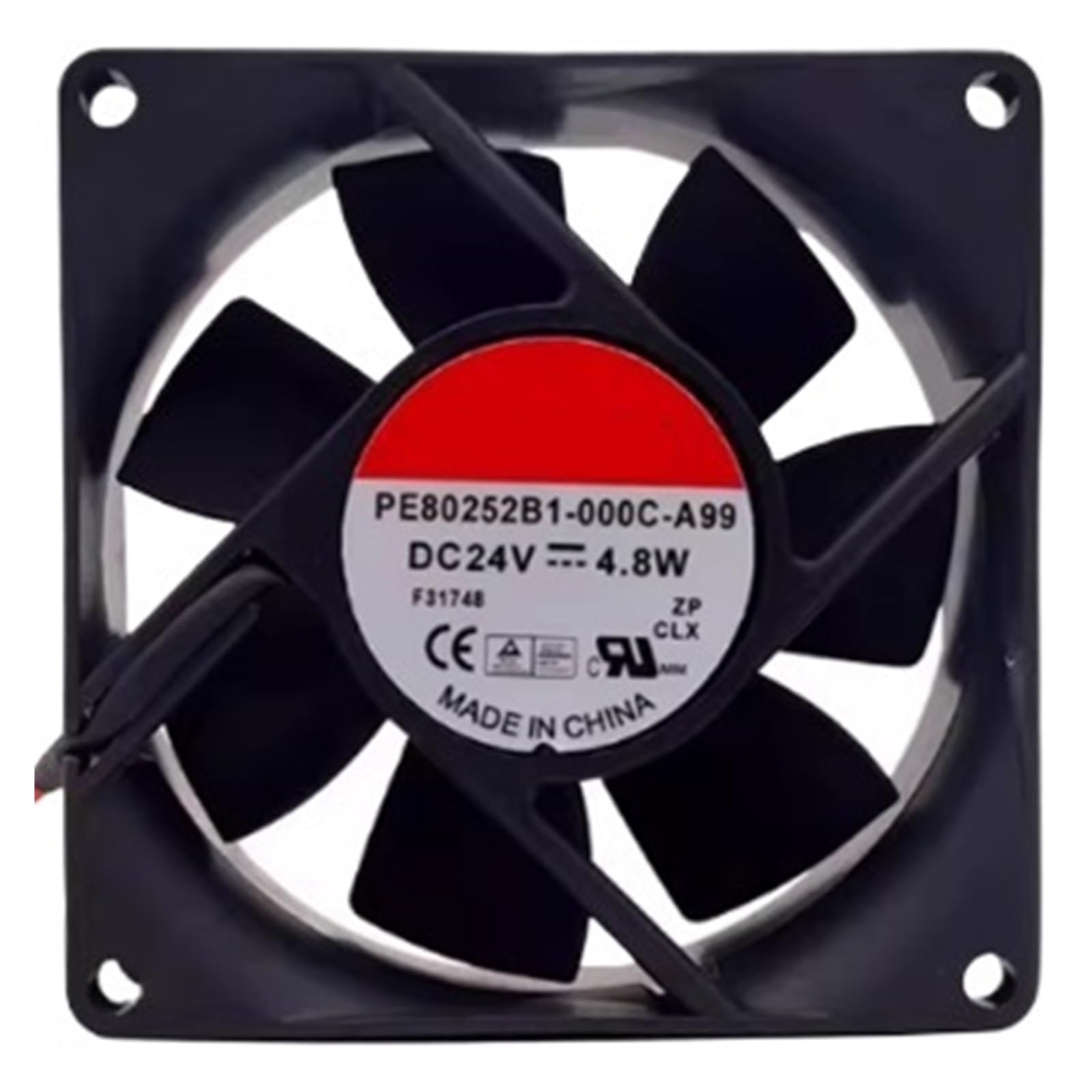 ZBWZXBDJ PE80252B1-000C-A99 8025 24V 4.8W Cooling Fan
