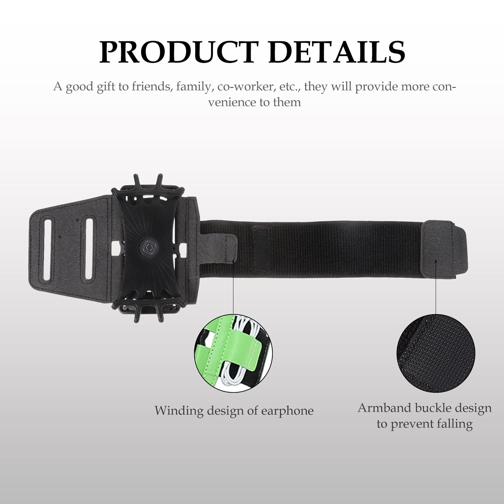 UPKOCH 4 Stück Handy-armtasche Handy-Armband Telefonhalter Zum Laufen Robustes Sportarmband-zubehör