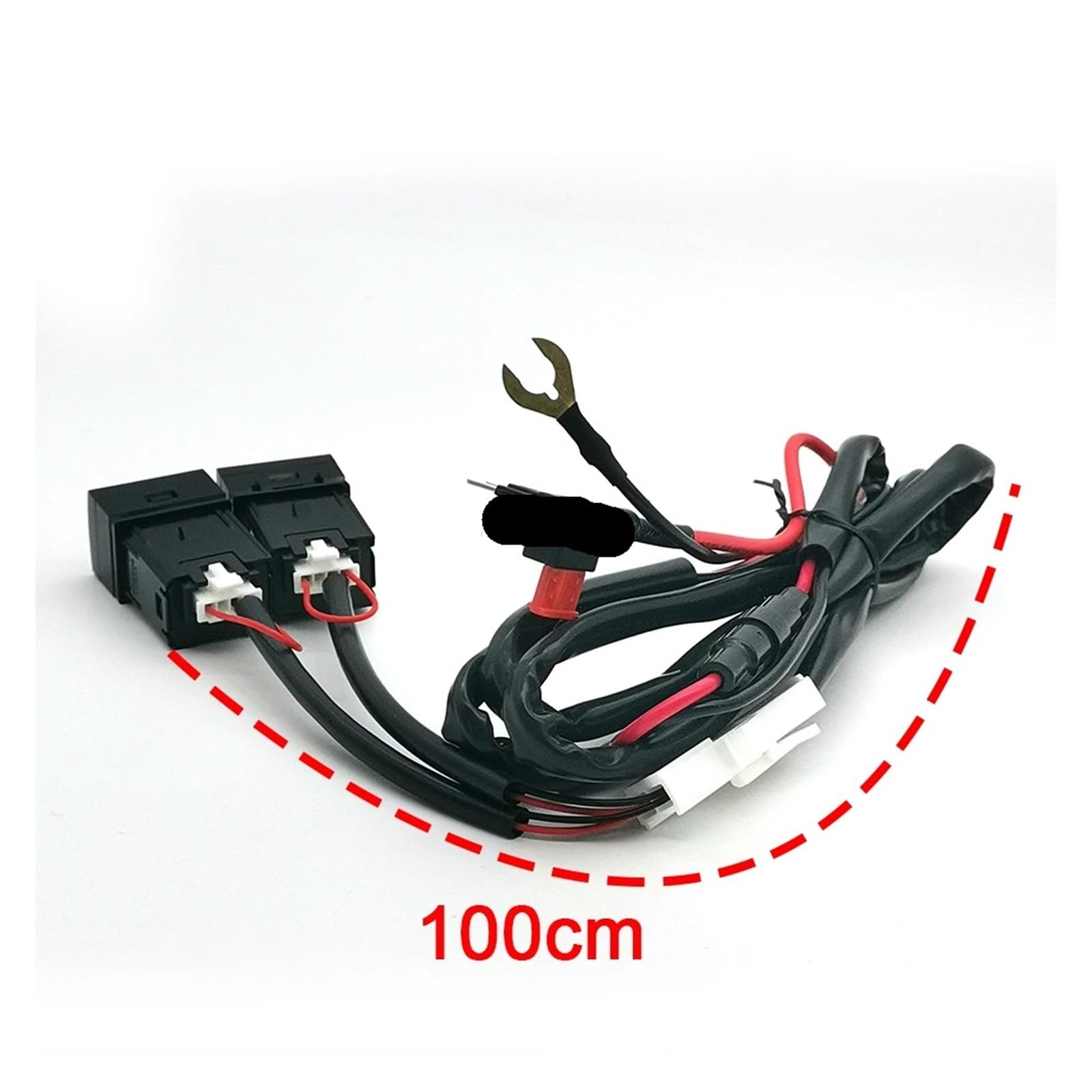 Fit For M-i-t-s-u-b-i-s-h-i Outlander 2023 Accessories 12V/24V Car USB Charger QC3.0 PD Quick Charge Socket Cable