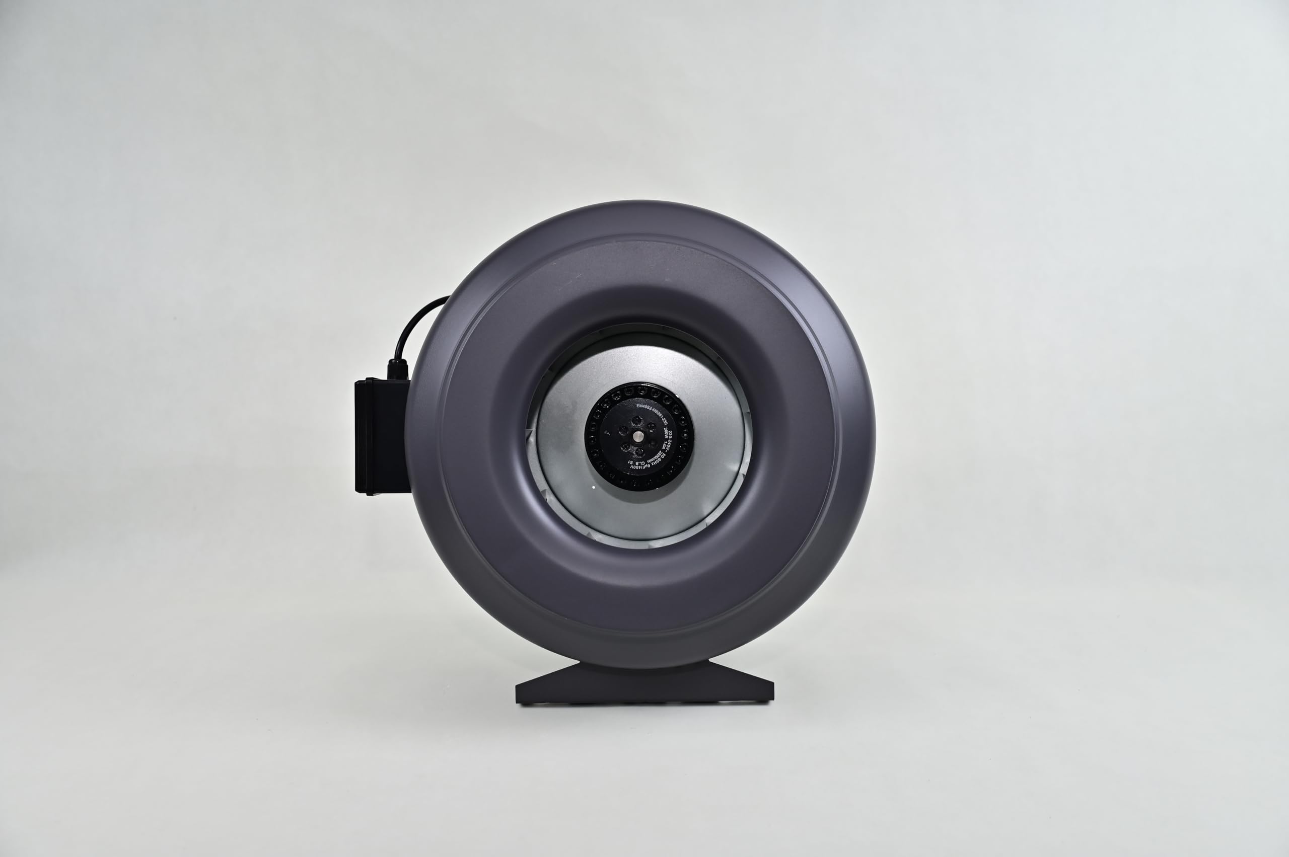 - Circular Inline Duct Fan(BVM31-66B) with Gray Black colour Air Volume-1900CMH/1100CFM -310mm Dia -2 years warrantty