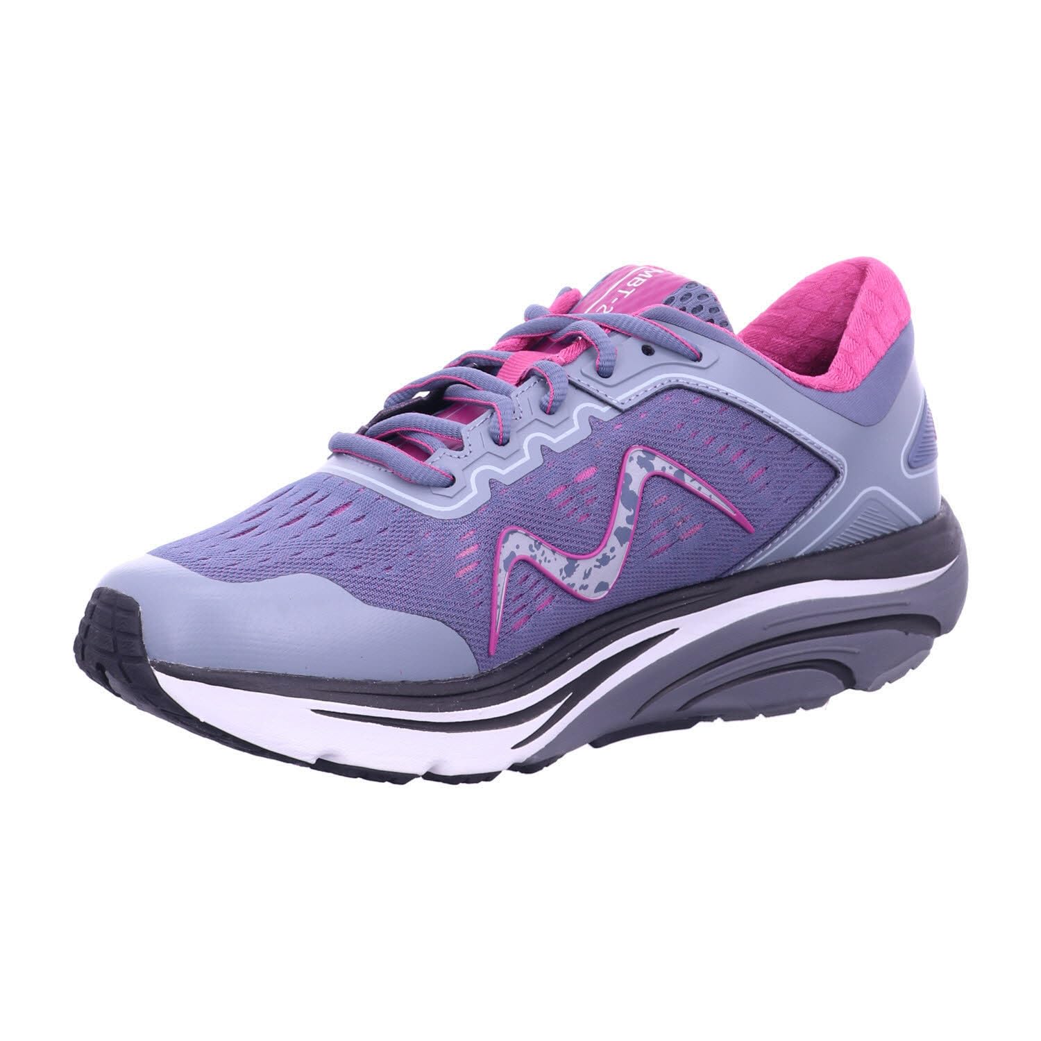 MBT Damskie buty typu sneaker Slip-On 2000 Lace Up W, Running Performance/ L2, Szary Folkstone Grey, 37 eu