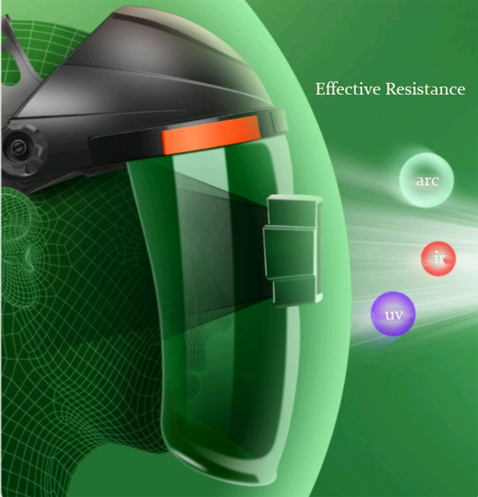 ARCCAPTAIN Welding Helmet Auto Darkening 4 Arc Sensor With 180° Panoramic Side View True Color Welding Mask ARC MIG MAG TIG CUT