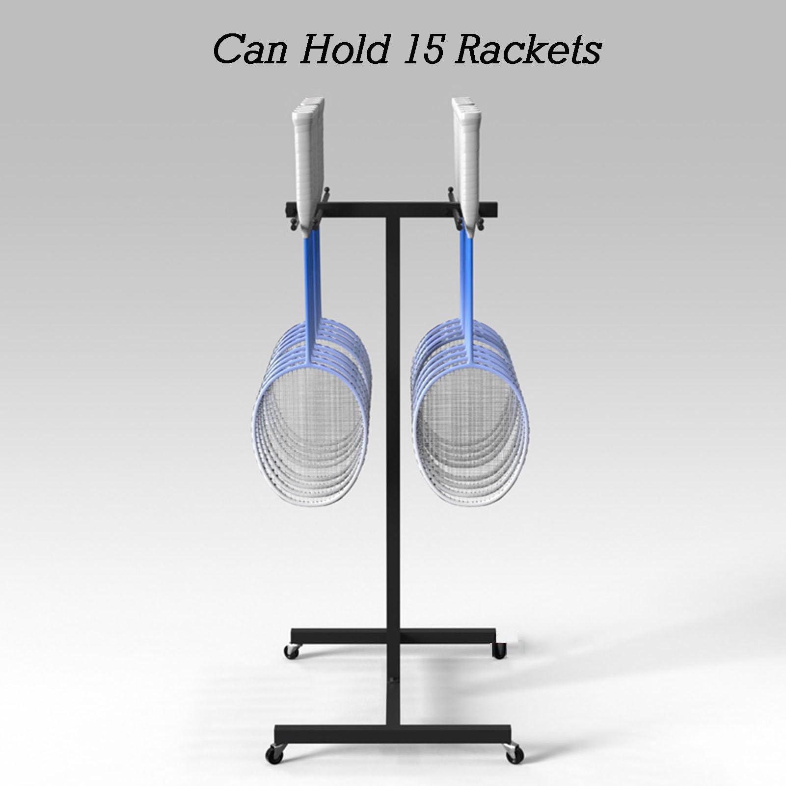 Supporto For Racchetta Da Tennis Durevole E Riponibile | Grande portaoggetti for racchette da badminton, for palestra, tennis club