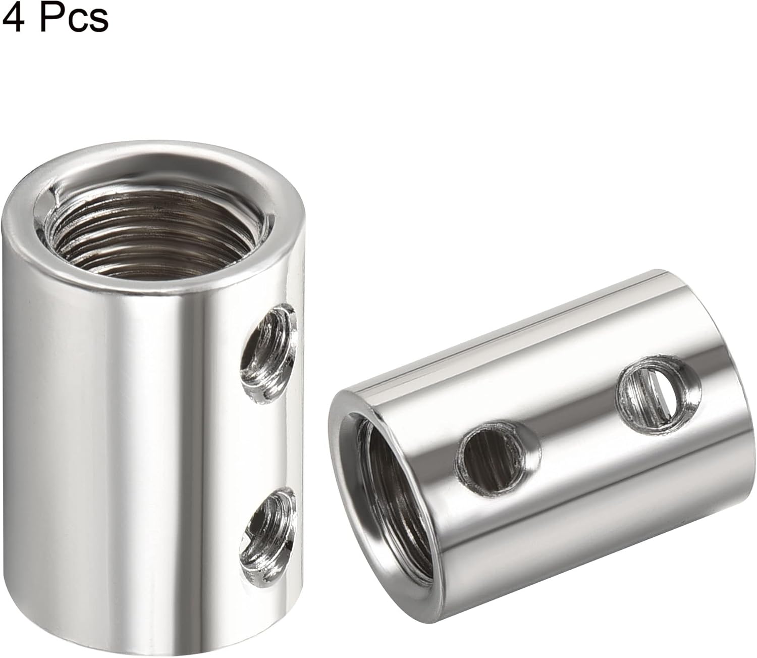 Buy MECCANIXITY Round Coupling Nut M10 M4 Thread Sleeve Stud Rod