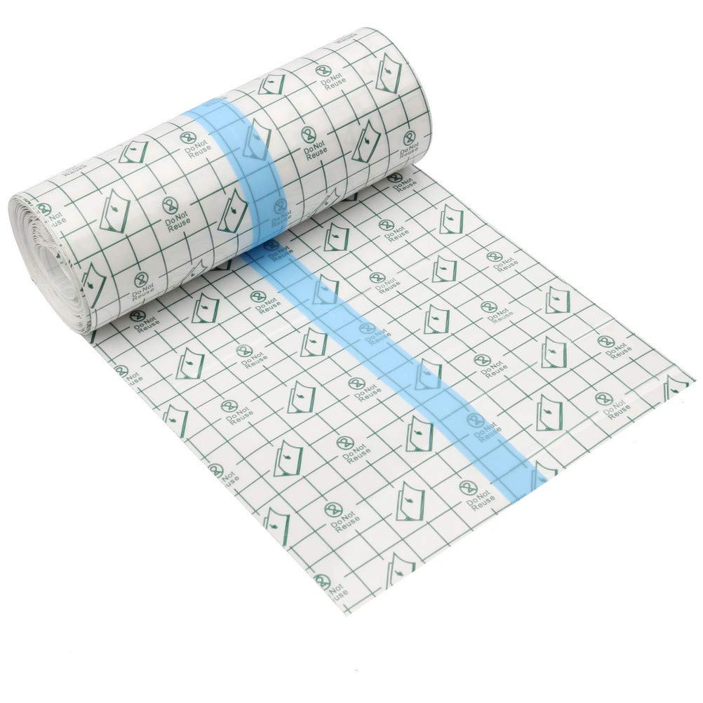 Buy jlon Waterproof Tattoo Bandage, Transparent Film Roll Adhesive Tape