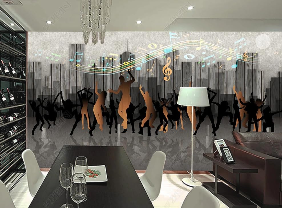 Décoration murale musique de ville pour transformer l'ambiance d'un restaurant
