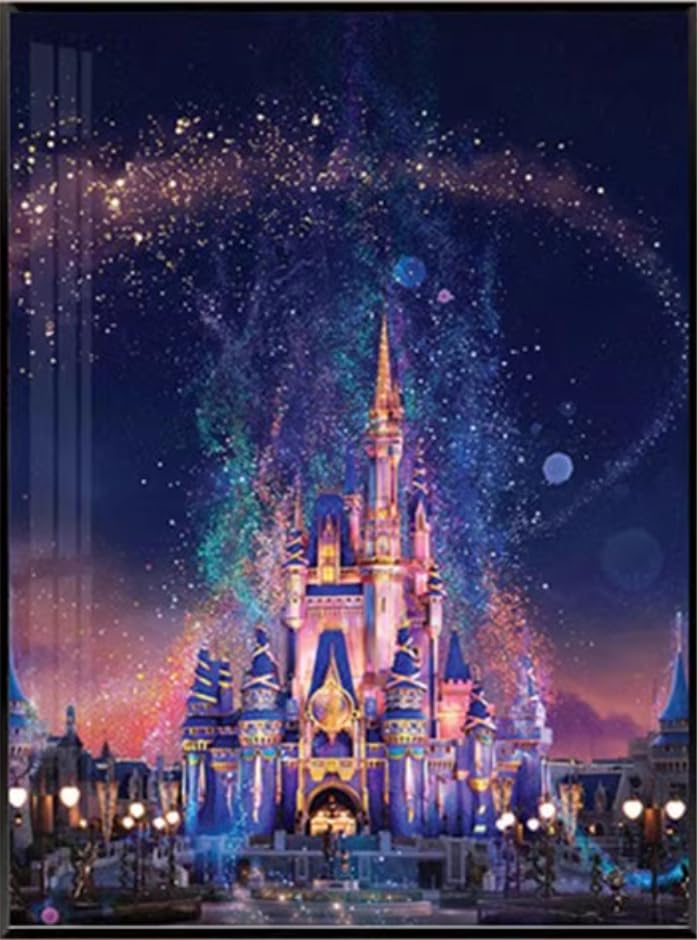 NAHUIGOOD Stamped Cross Stitch Kits for Adults Castle 11Ct40X50Cm Tapestry Kits for Adults Cross Stitch Kits Cross Stitch Kitscross Stitch for Kids