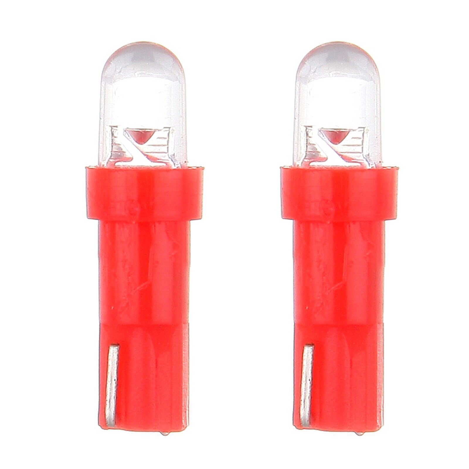 ECCPP 10x Instrument Cluster Dash Panel Lights T5-Red 17, 18, 27, 37, 58, 70, 73, 74, 79, 85, 86, 206, 207, 286, 306, 307, 308, 406, 407 2721