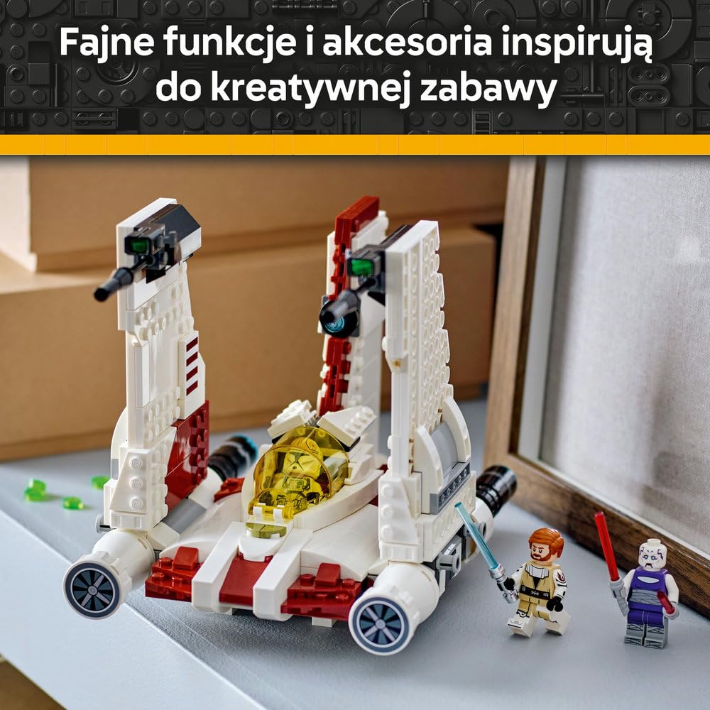 LEGO Star Wars Myśliwiec V-19 Torrent 75432 | Zabawka dla 9-latka, zestaw z figurkami, prezent Star Wars dla dzieci, klocki dla chłopca i dziewczynki, 567 elementów