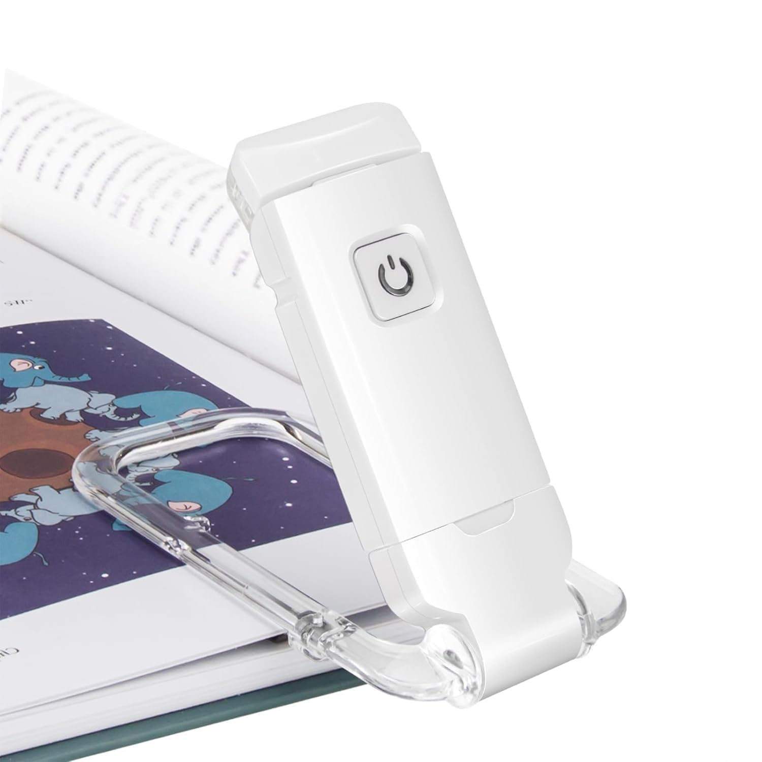 NYRWANA Book Light, 3 Modes Portable LED Reading Light for Book, Reading Lights with Clip for Night, Mini Lights, Diwali Gifts for Family & Friends (White)-image-14