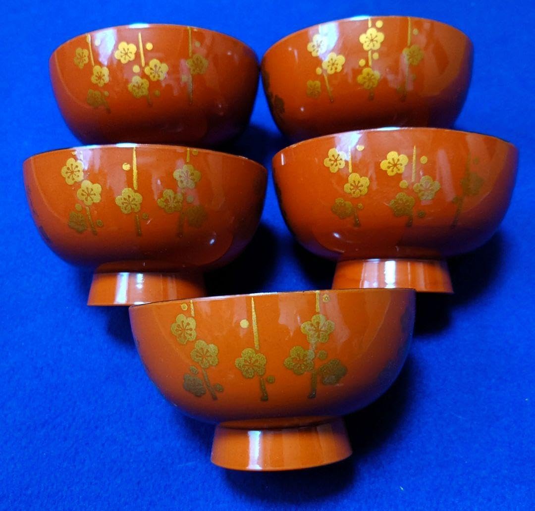 輪島塗 漆器 赤黒10客 汁椀 吸物椀 雑煮椀 和食器【新品、未使用品