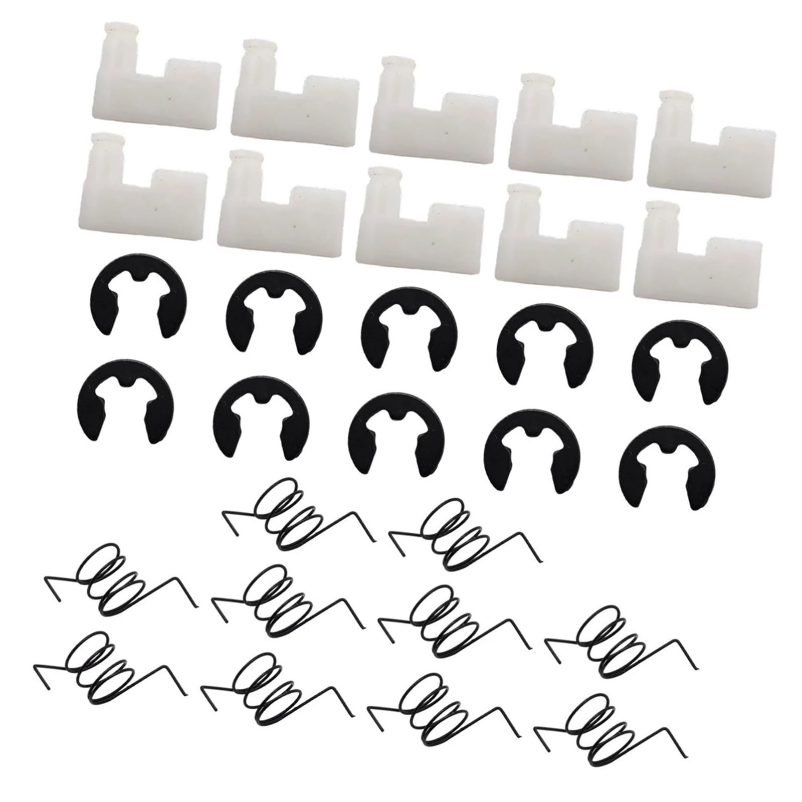 Juego de Clips de Resorte for Perro, trinquete de Volante de Arranque de rebobinado, Apto for Motosierra China 4500 5200 5800 45cc 52cc 58cc, 10 Uds.