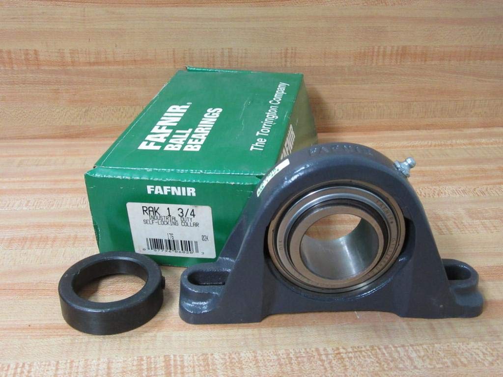 Fafnir RAK 1 3/4 Ball Bearing Pillow Block With Eccentric Lock Insert