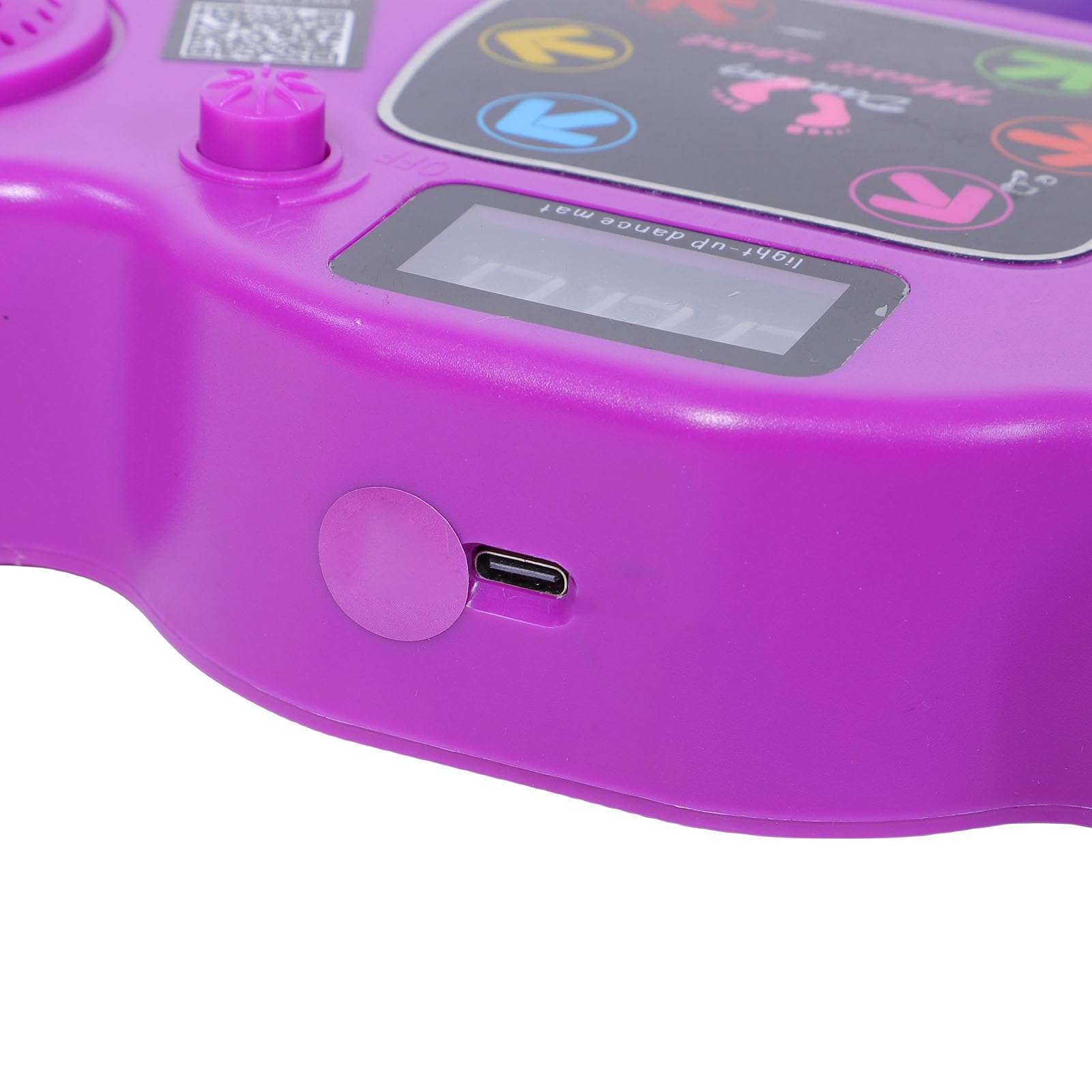 Zabawkowa Mata do Tańca dla Dziewczynek w Wieku 3–12 Lat, Elektroniczna Podkładka do Tańca z bezprzewodową łącznością Bluetooth, 6 Trybów Gry, Wbudowane Dwa Głośniki, 6 Muzycznych