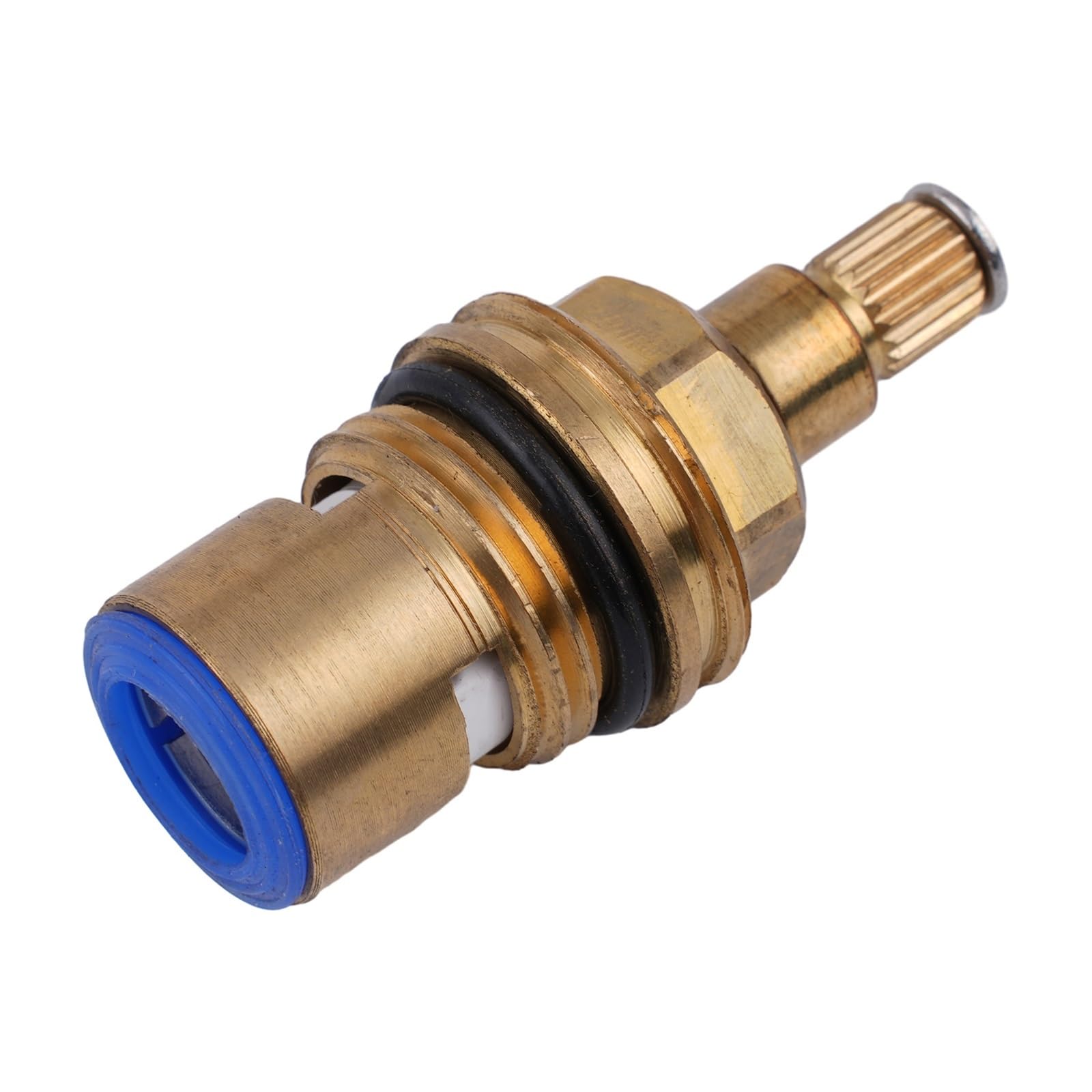 Mixer tap Cartridge Faucet Spool Replacement Tap Cartridge Valve Ceramic Disc Gland Quarter Turn 20 Teeth 1/2inch Accessory for Kitchen Bathroom Basin Taps