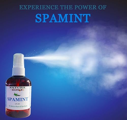 Miniatura 6 de Spray de menta y eucalipto de hierbabuena Spamint, masajes, desodorizante. Ayuda a eliminar los malos olores, ambientar la habitación y el lino (4