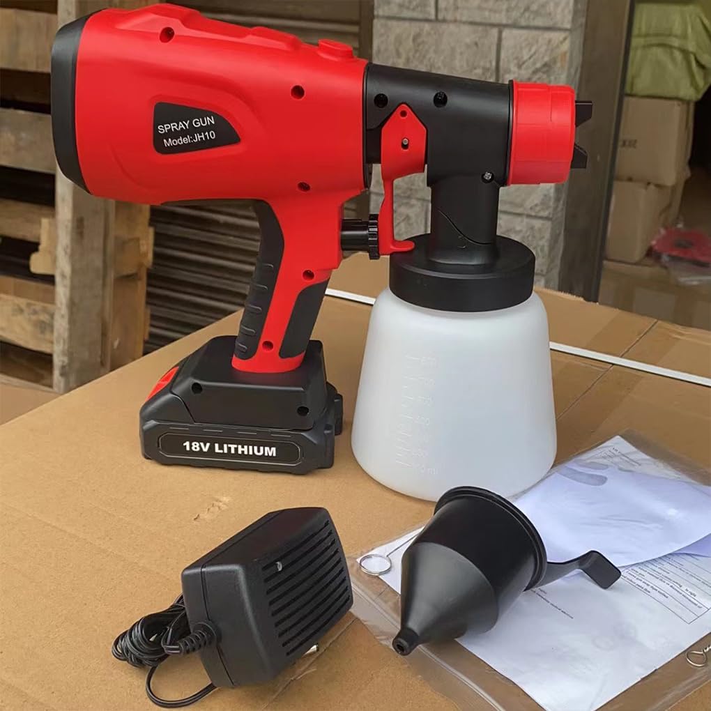 Pulverizador de Pintura para Vallas, inalámbrico, eficiente, fácil
