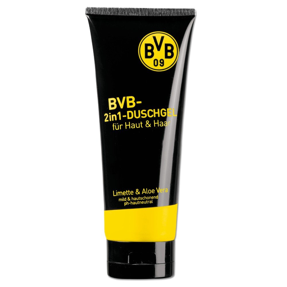 Borussia Dortmund BVB 09 2-in-1 Duschgel, 200 ml, Schwarz