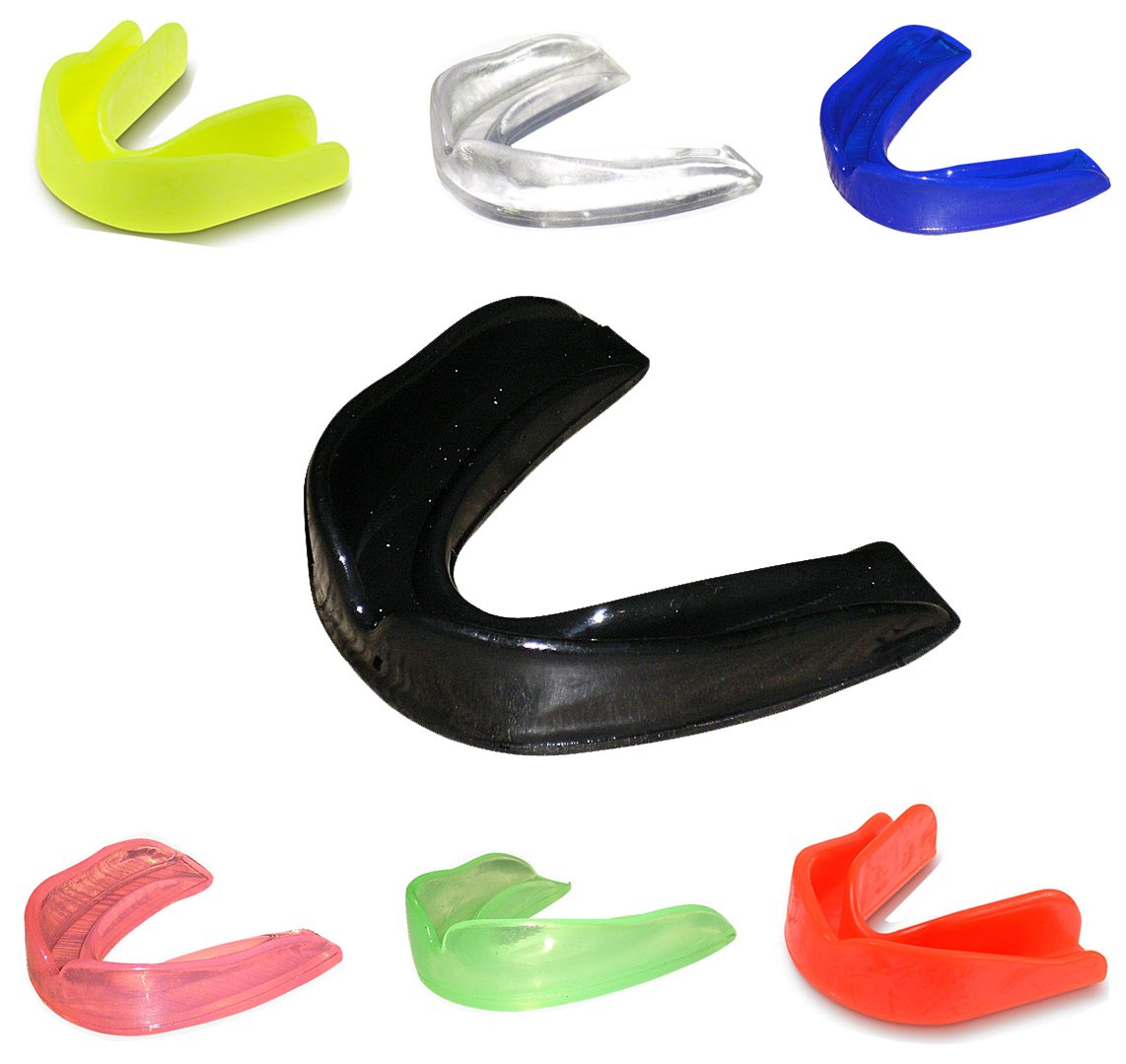 ZOR Pack of 6 Gum Shield Mouth Guard Boil Bite All Sports MMA Boxing Football Rugby Hockey