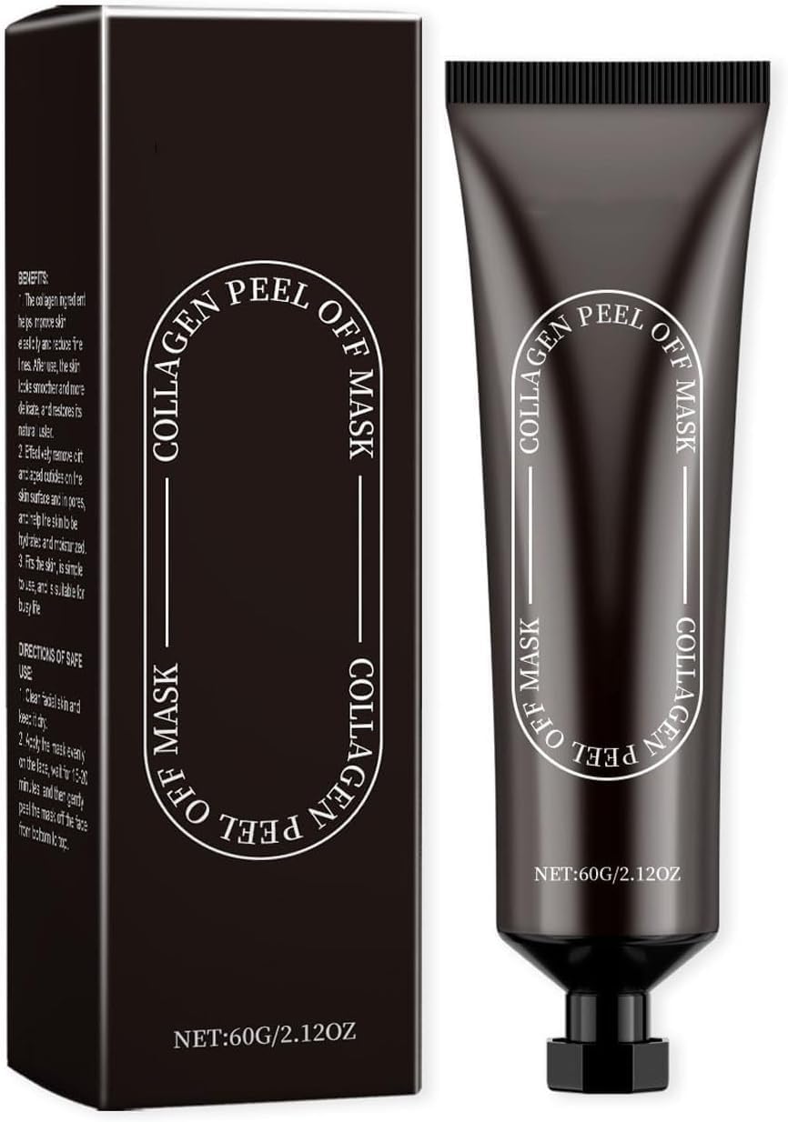 SS Collagen Reverse Volume Peel off Face Mask,Hydrolyzed Collagen Peel off Mask,Bio-Collagen Real Deep Mask,Cleansing, Hydrating and Moisturizing Suitable (1 pcs)