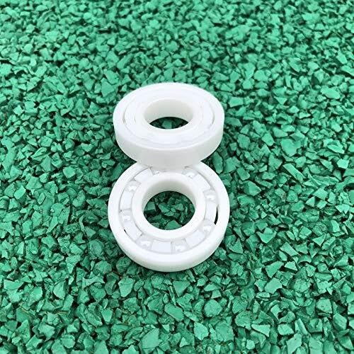 Rodamiento, Rodamientos BRDI05332, 4 Uds./10 R12 Zro2, rodamientos de bolas cerámica completos, 19,05x41.275x11.112mm, cerámicos circonio en pulgadas(4pcs)