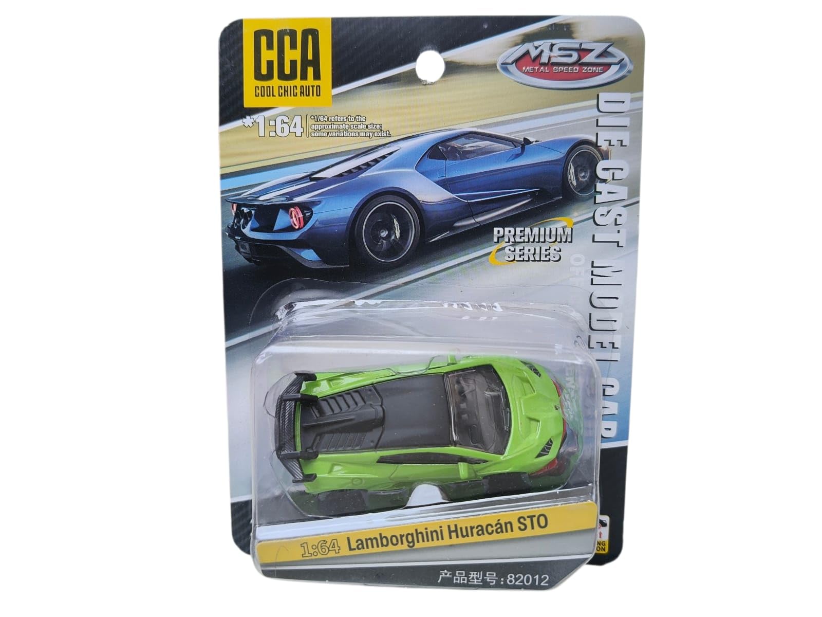 CCA Cool Chic Auto Lamborg Huracan STO Diecast Model Car, 1:64