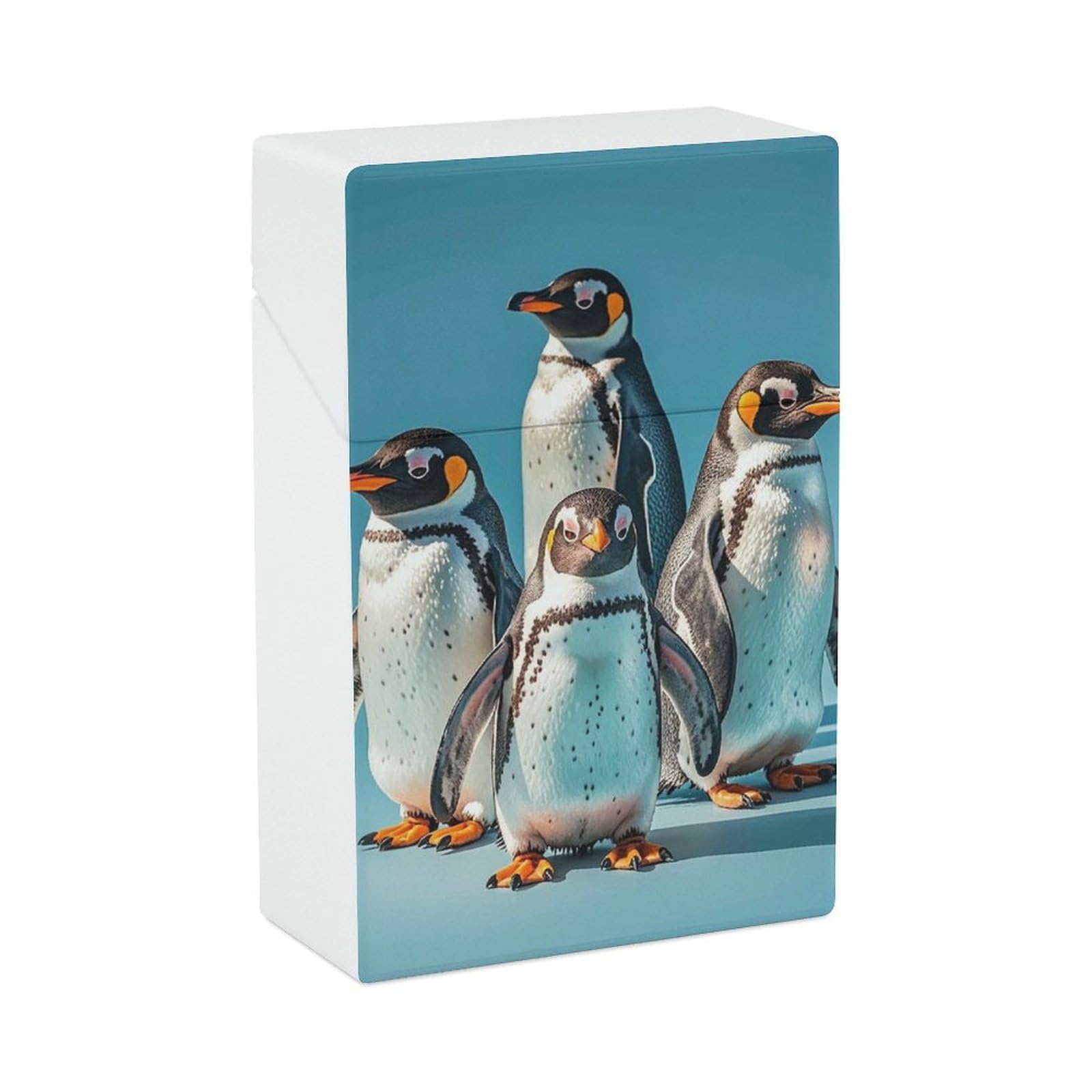 Amazon.com: Animals Cigarette Case Normal Size Cigarette Holder Case Skul  Style Box 20 Capacity Women and Men Perfect for Roll Your Own Cigs : Health  & Household