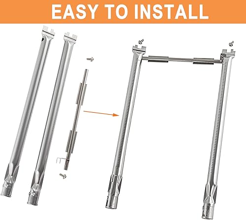 Miniatura 8 de Piezas de parrilla para Weber Spirit II E210 S210 E220 S220 y Spirit 200 SER (modelo YRS 2013-actual), repuesto para Weber Grill Spirit 2 Burner