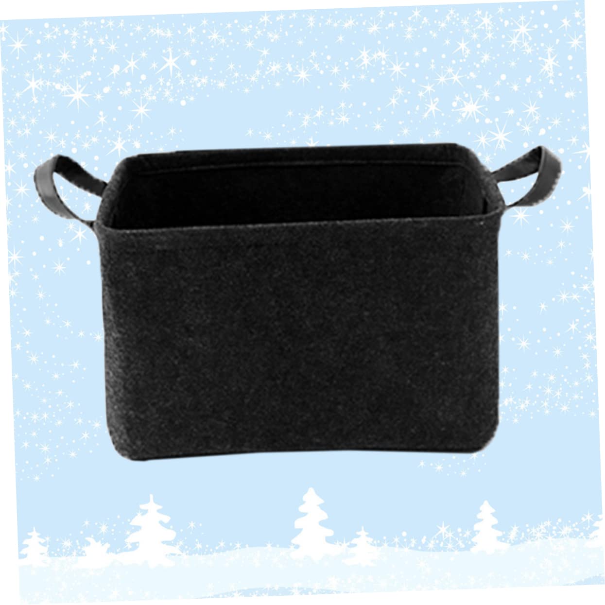 Zerodeko 1pieza Cesta De Almacenamiento De Fieltro No Diseño Para Organizar Sundries El Para Cocina y Habitación Infantil