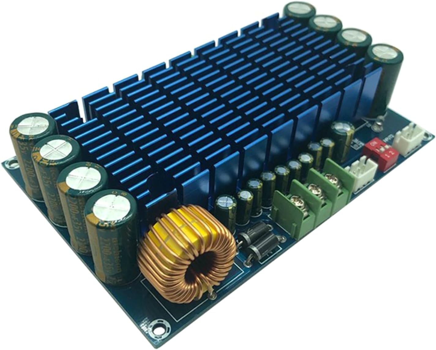 TDA7850 XH-M180 Power Amplifier Board 4 Channel for Car Speaker Power Amplifier Board Module DC12V 4x50W Noise Reduction Amplifier Compact Size Easy Installation Car Modification Enthusiast 12v High
