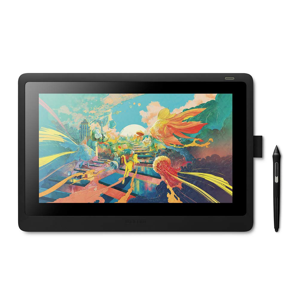 Wacom Cintiq 16 Creative Pen Display for On Screen Sketching, Illustrating and Drawing with 1920 x 1