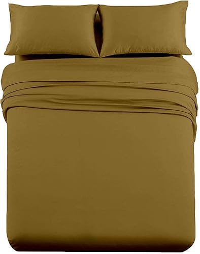 Miniatura 8 de Juego de sábanas de tamaño King con parte superior dividida para cama ajustable, juego de sábanas de tamaño King dividido, sábanas de número de