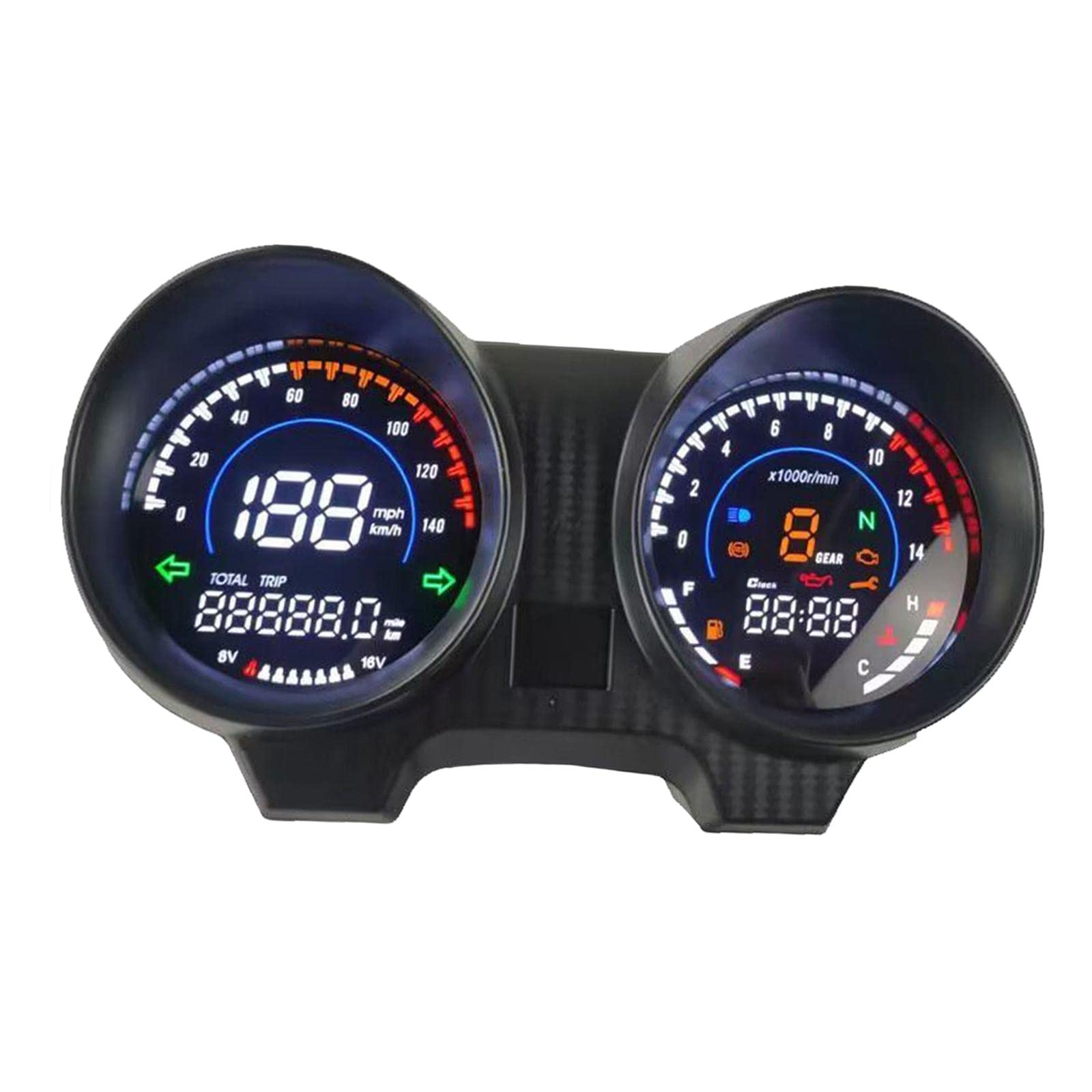 Motorcycle Digital Speedometer LED Display for Brazil CG150 Durable V Motors | Parts & Accessories | Motorcycle Parts | Body & Frame | Fairings & Body Work-image-27