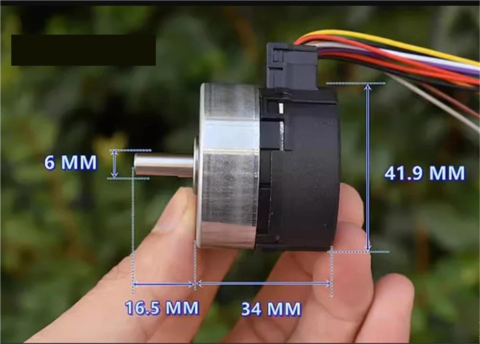 Servomotor sin escobillas de 24 horas, 12 V CC, regulación de velocidad integrada, codificador de 100 líneas