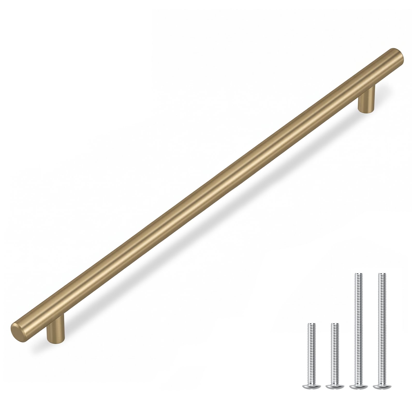 homdiy 40Pack 10in Cabinet Handles Champagne Bronze Kitchen Cabinet Pulls Drawer Pulls for Dresser Drawers