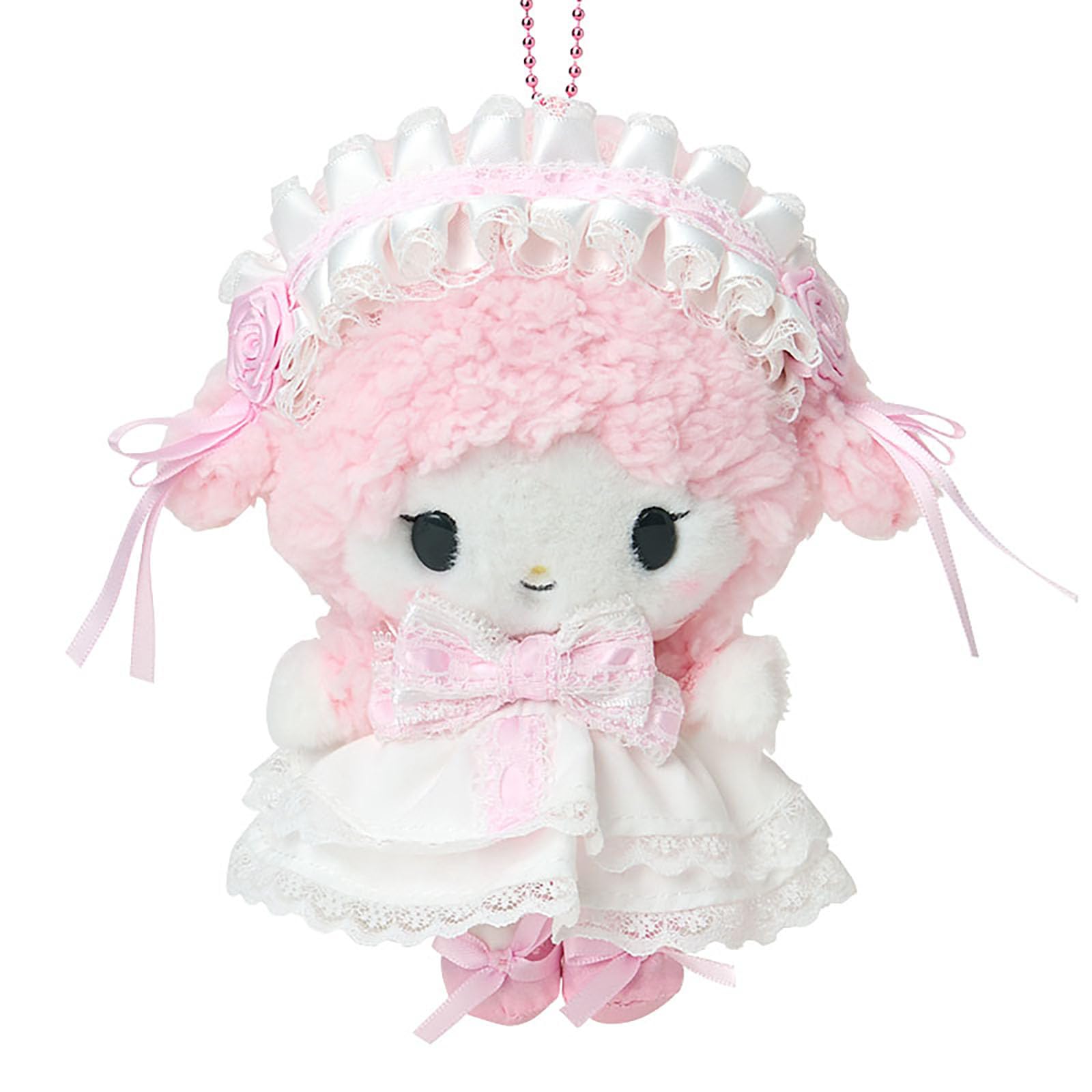 ホワイトフリル　マイメロディ　キティ　マイスウィートピアノ　マスコットホルダー Amazon.co.jp: サンリオ(SANRIO) マスコットホルダー（ホワイト