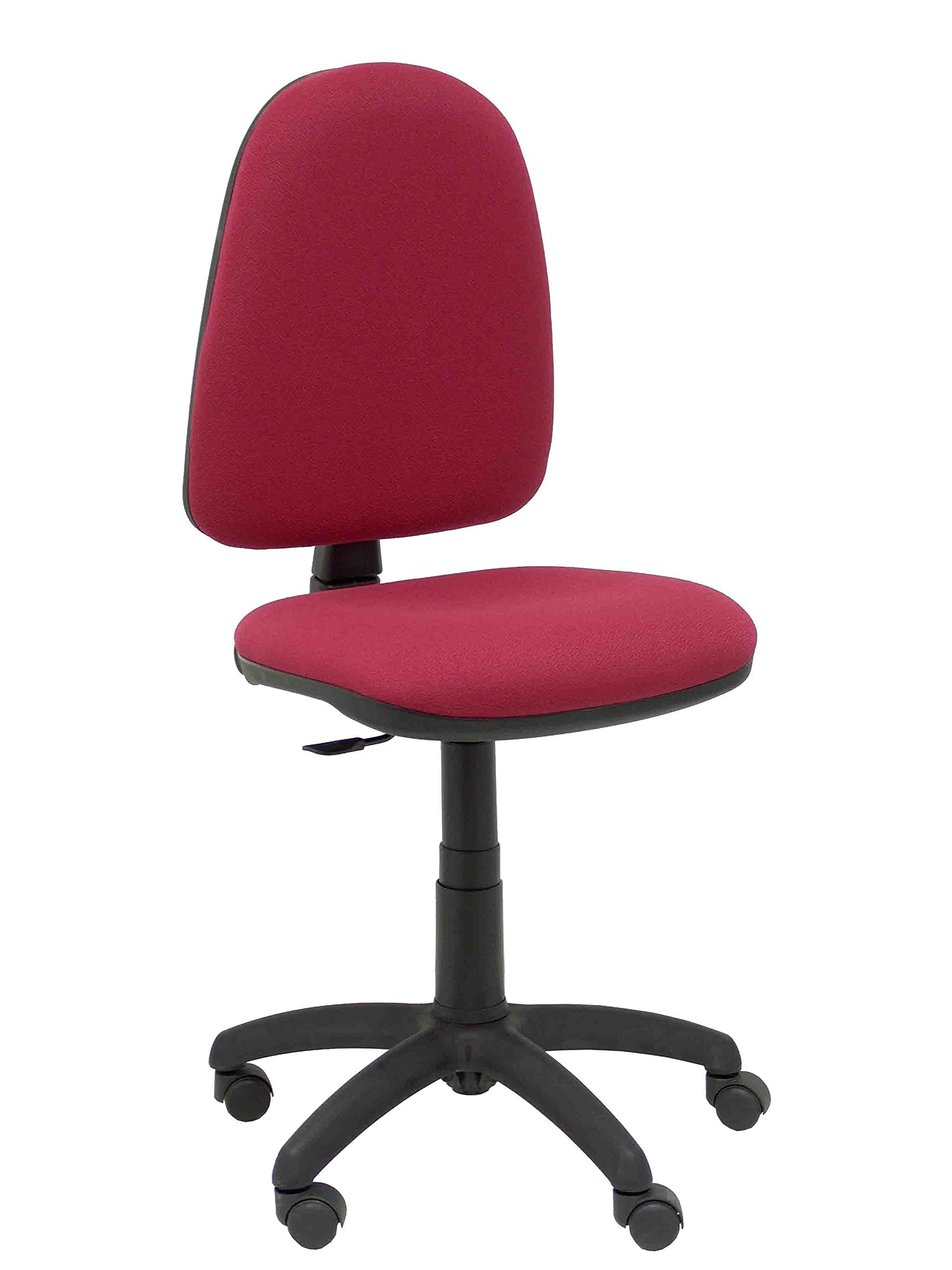 Piqueras Y Crespo 04Cp&Nbsp;&Ndash;&Nbsp;Sedia Da Ufficio Ergonomica, Sedile E Schienale Rivestiti In Tessuto Bali Granata